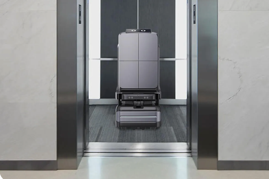 iSERVI LIFT is multi-floor elevator friendly.